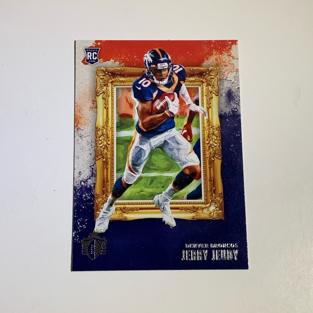 🏈 5/$10 2020 PANINI CHRONICLES GRIDIRON KINGS #GK-15 JERRY JEUDY ROOKIE CARD 🏈